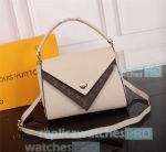 Knock off L---V Double V Grand White Handbag For Sale